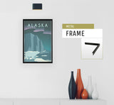 Alaska Travel Poster - 11" x 17" Poster