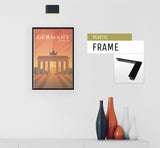 Germany Travel Poster - 11" x 17" Poster