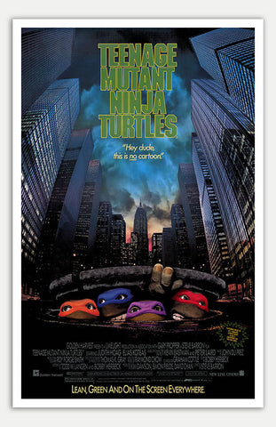 Teenage Mutant Ninja Turtles - 11" x 17"  Movie Poster