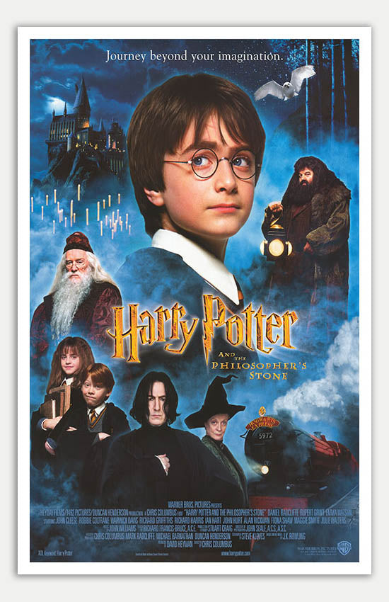 Harry Potter And The Philosopher's Stone - 11 x 17 Movie Poster – Mini  Movie Posters
