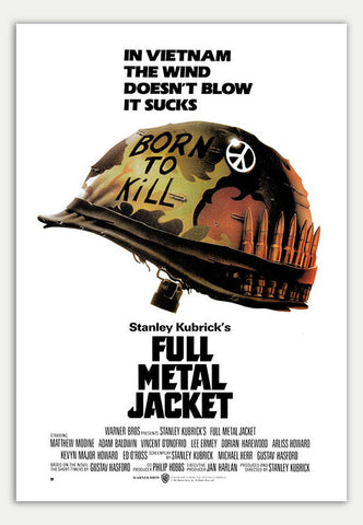 Full Metal Jacket - 11" x 17"  Movie Poster