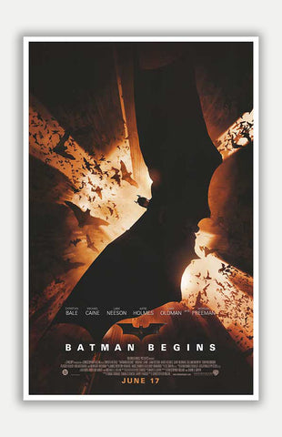 Batman Begins - 11" x 17" Movie Poster