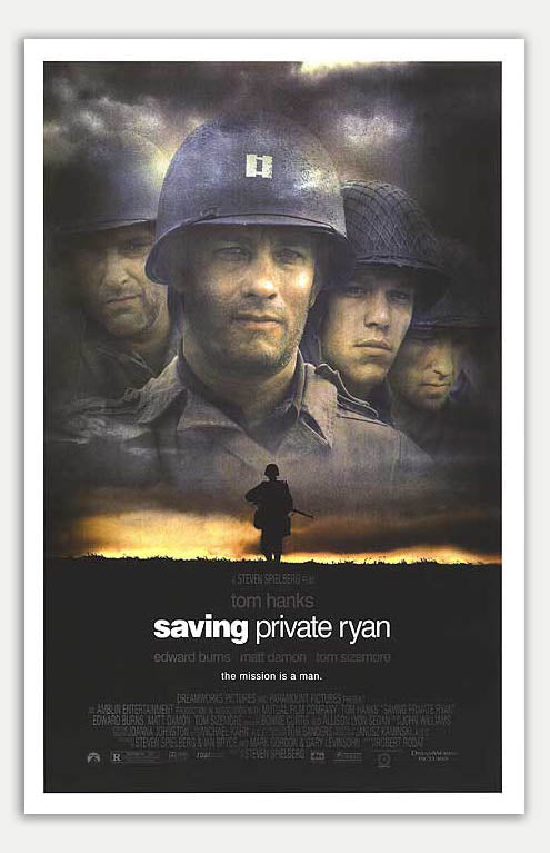 Saving Private Ryan Movie Poster Saving Private Ryan Movie Poster