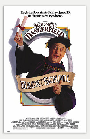 Back to School - 11" x 17"  Movie Poster