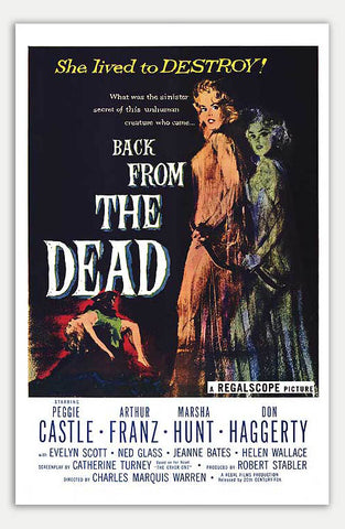 Back from the Dead - 11" x 17"  Movie Poster