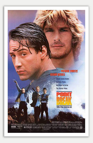 Point Break - 11" x 17"  Movie Poster