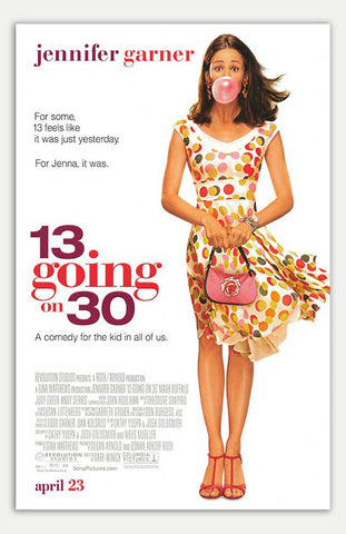 13 going on 30 - 11" x 17"  Movie Poster