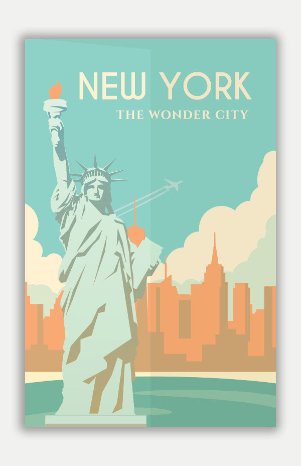 New York Travel Poster - 11 x 17 Poster – Mini Movie Posters