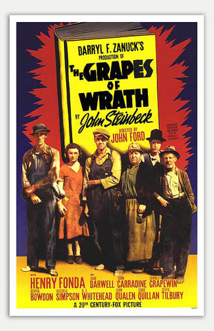 Grapes Of Wrath - 11" x 17"  Movie Poster