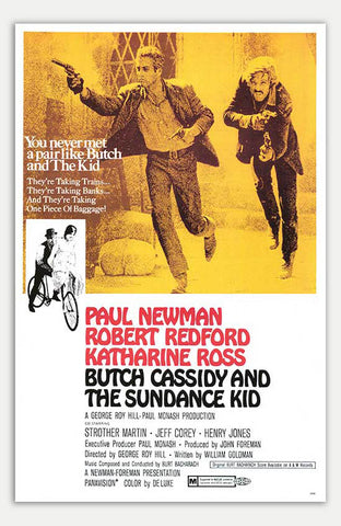 Butch Cassidy And The Sundance Kid - 11" x 17"  Movie Poster