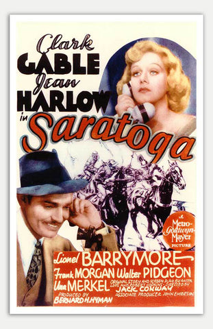 Saratoga - 11" x 17"  Movie Poster