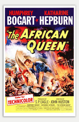 African Queen - 11" x 17"  Movie Poster
