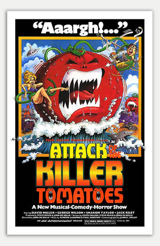 Attack Of The Killer Tomatoes - 11" x 17"  Movie Poster