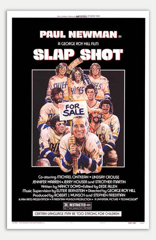 Slap Shot - 11" x 17"  Movie Poster