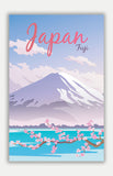 Japan Travel Poster - 11" x 17" Poster