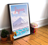 Japan Travel Poster - 11" x 17" Poster