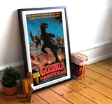 Godzilla on Monster Island - 11" x 17"  Movie Poster