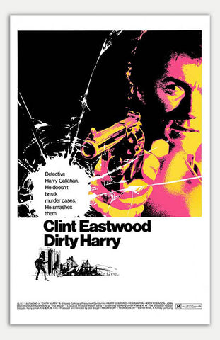Dirty Harry - 11" x 17"  Movie Poster
