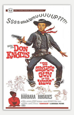 Shakiest Gun In The West - 11" x 17"  Movie Poster