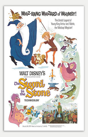 Sword in the Stone - 11" x 17"  Movie Poster