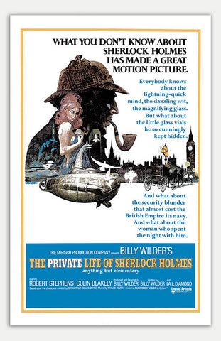 Private life of Sherlock Holmes - 11" x 17"  Movie Poster