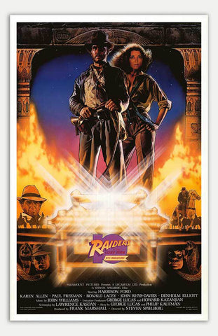 Raiders of the Lost Ark - 11" x 17"  Movie Poster