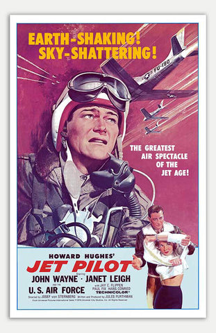 Jet Pilot - 11" x 17"  Movie Poster