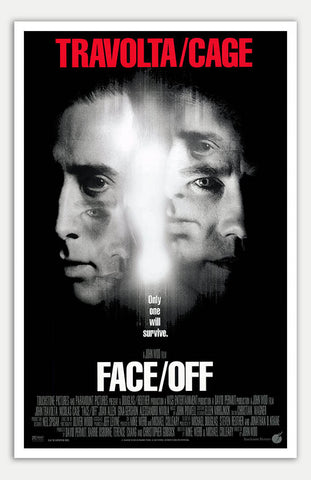 Face/Off - 11" x 17"  Movie Poster