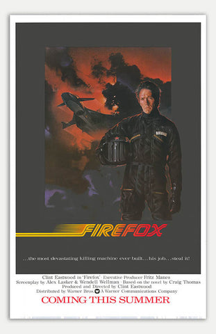 Firefox - 11" x 17"  Movie Poster