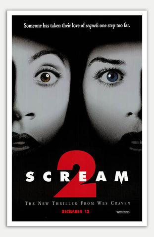 Scream 2 - 11" x 17"  Movie Poster