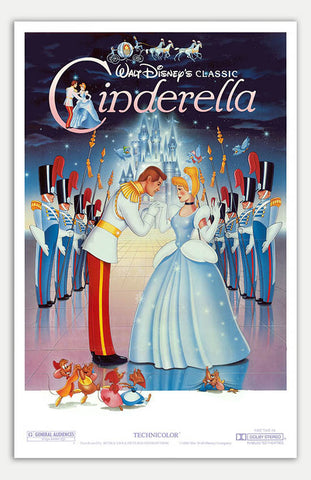 Cinderella - 11" x 17"  Movie Poster