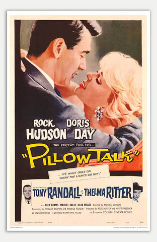 Pillow Talk - 11" x 17"  Movie Poster