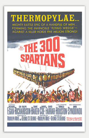 300 Spartans - 11" x 17"  Movie Poster