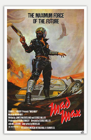 Mad Max - 11" x 17"  Movie Poster