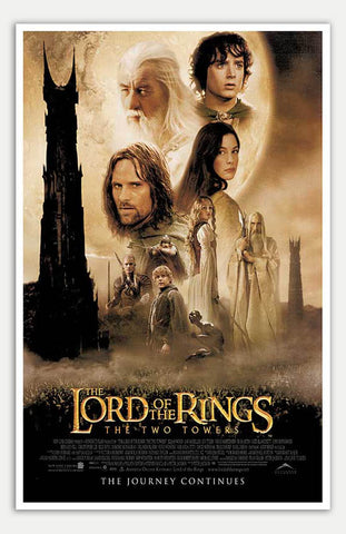 Lord of the Rings: The Two Towers  - 11" x 17"  Movie Poster