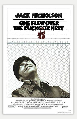 One Flew Over The Cuckoo's Nest - 11" x 17"  Movie Poster