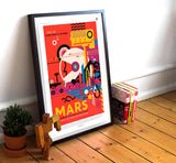 Mars - 11" x 17"  Movie Poster
