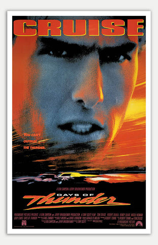 Days of Thunder - 11" x 17"  Movie Poster