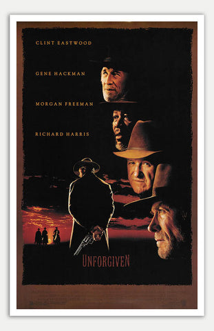 Unforgiven - 11" x 17"  Movie Poster