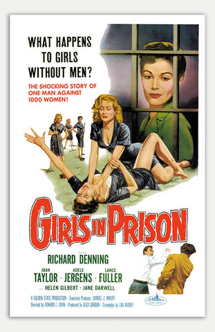 Girls in Prison - 11" x 17"  Movie Poster