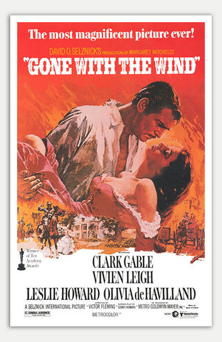 Gone with the wind - 11" x 17"  Movie Poster