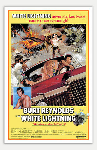 White Lightning - 11" x 17"  Movie Poster