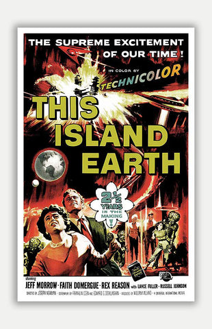 This Island Earth - 11" x 17" Movie Poster