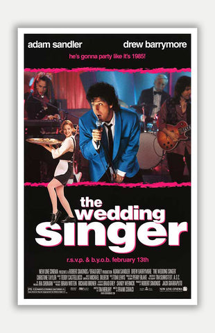 Wedding Singer - 11" x 17" Movie Poster