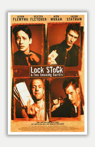 Lock, Stock and Two Smoking Barrels - 11" x 17" Movie Poster