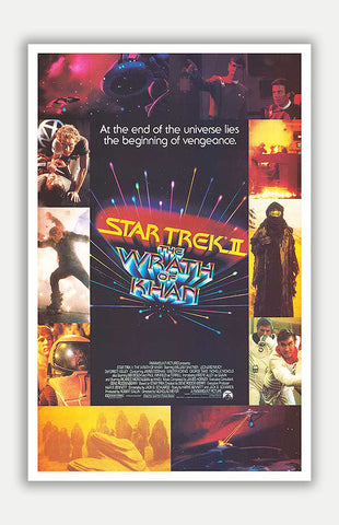 Star Trek: The Wrath of Khan - 11" x 17" Movie Poster