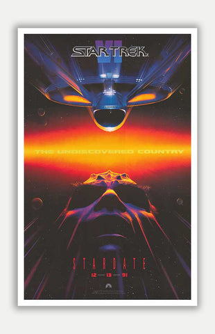 Star Trek VI: The Undiscovered Country - 11" x 17" Movie Poster