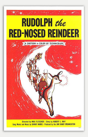 Rudolph the Red Nosed Reindeer - 11" x 17"  Movie Poster