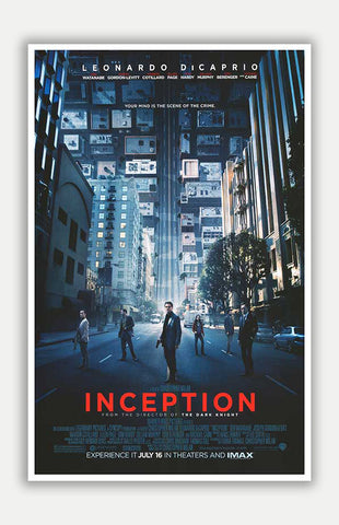 Inception - 11" x 17" Movie Poster