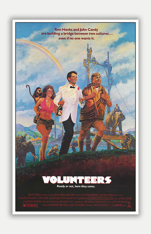 Volunteers - 11" x 17" Movie Poster